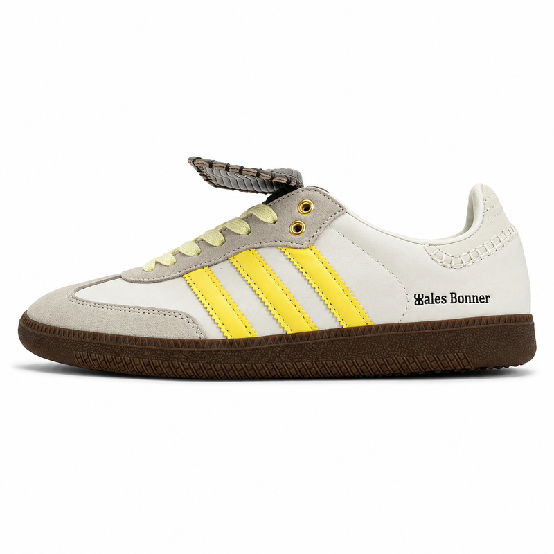 Samba Pony Tonal x Wales Bonner Cream White