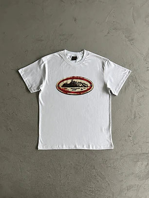 Rusty Alcatraz Tee White