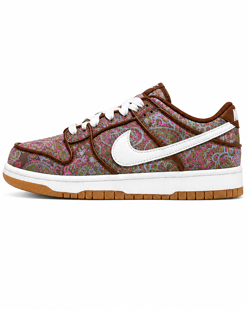 SB Dunk Low Paisley Brown