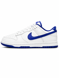 Dunk White and Blue