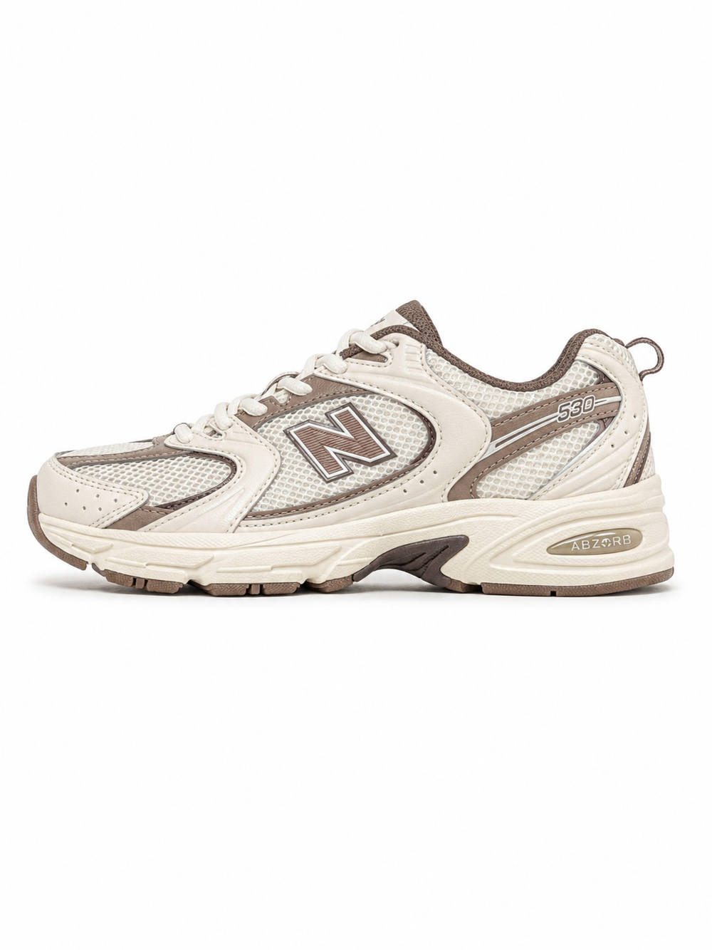 NB 530 Brown and beige