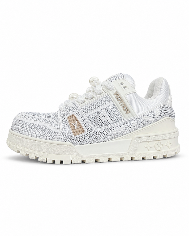 Trainer Creme Cravejado