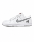 Dunk SB Supreme 94 White Metallic Silver