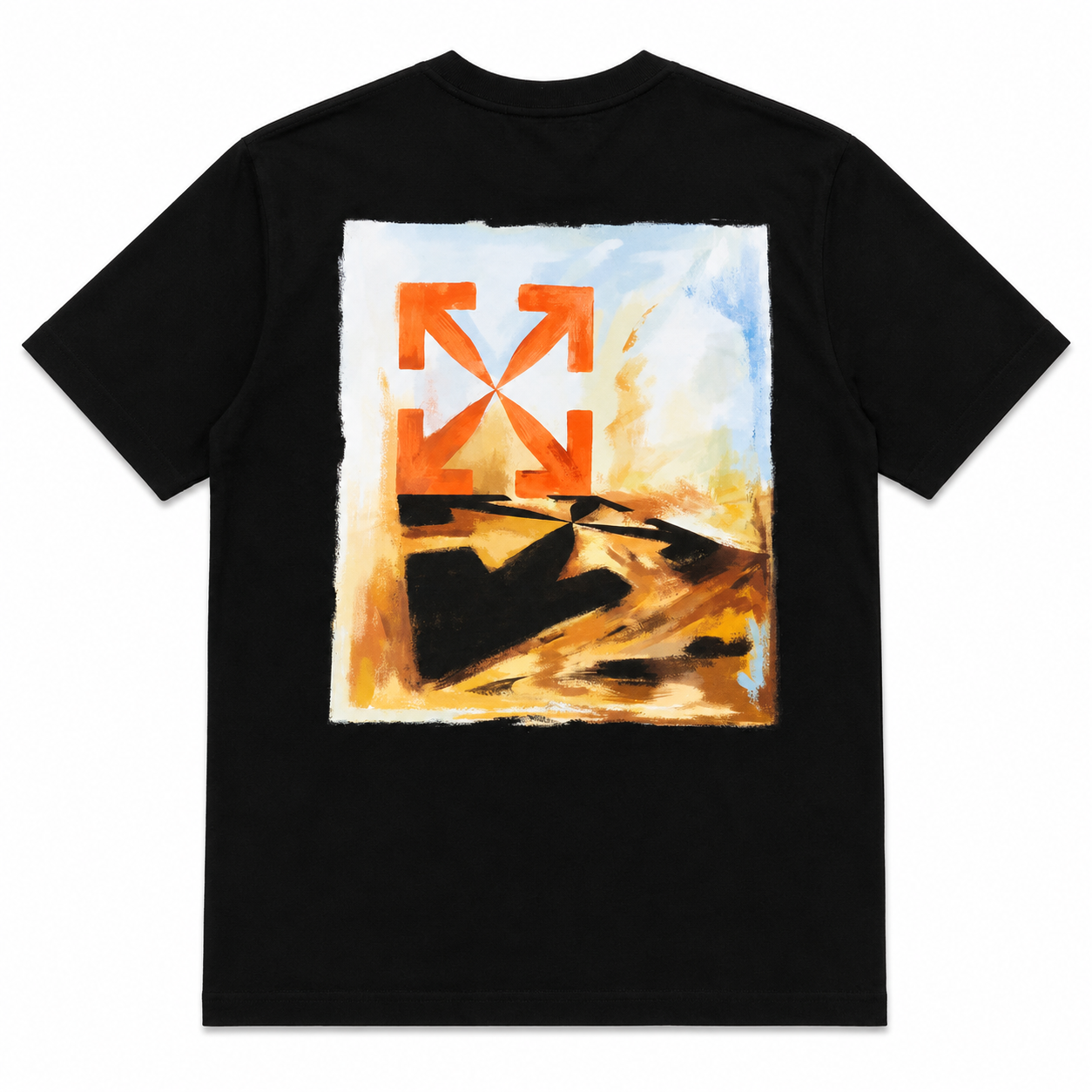 T-shirt Off On Canvas