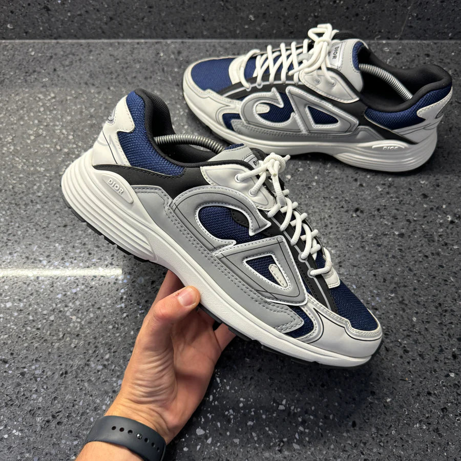CD B30 Blue Navy and White