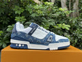 Trainer Blue and White 2