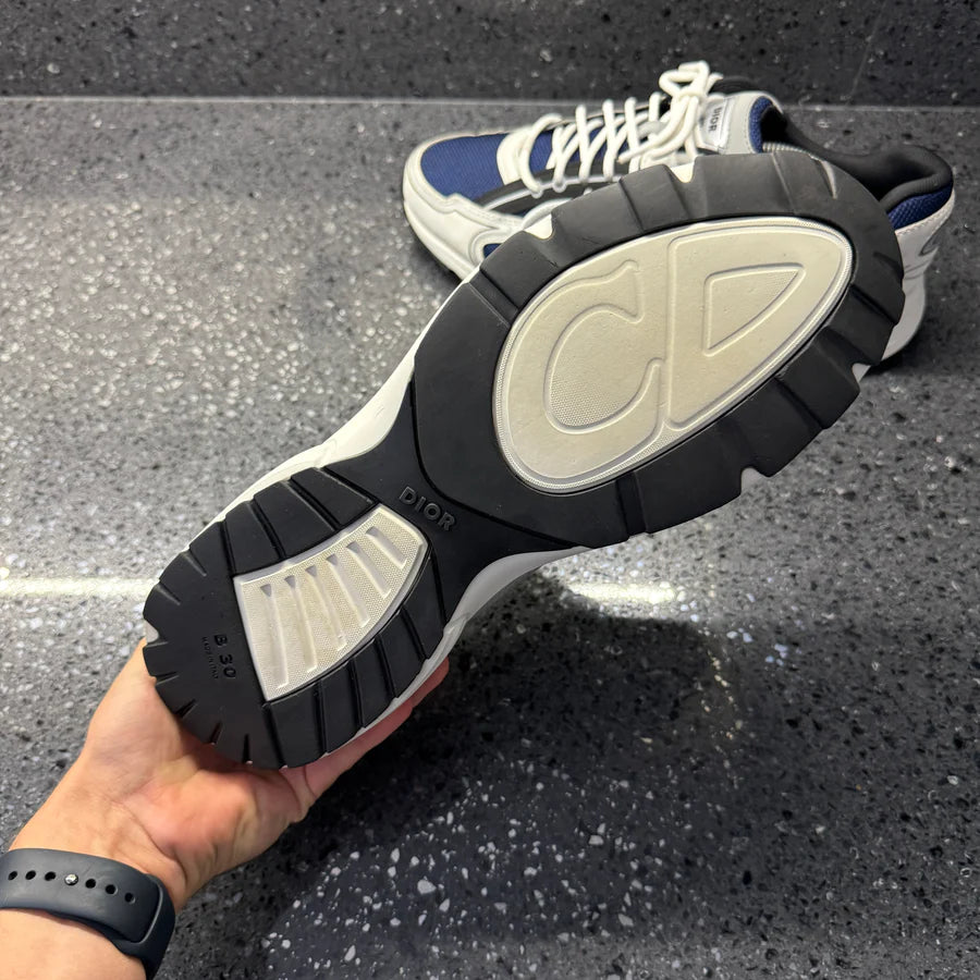 CD B30 Blue Navy and White