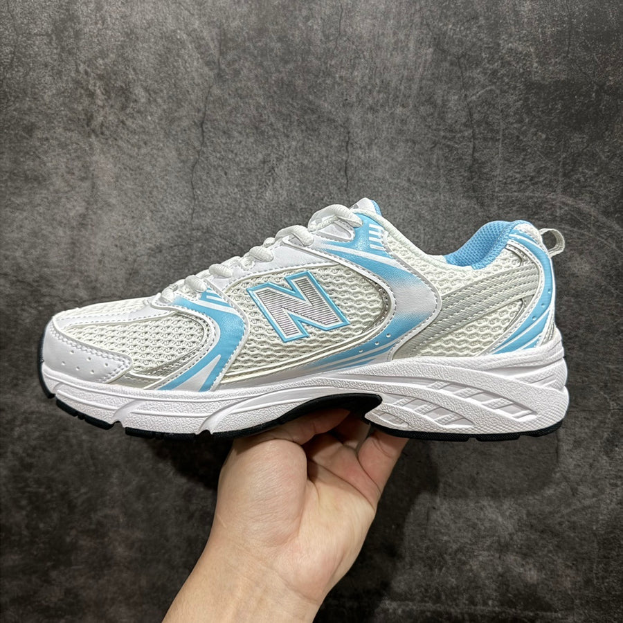 NB 530 White and Blue