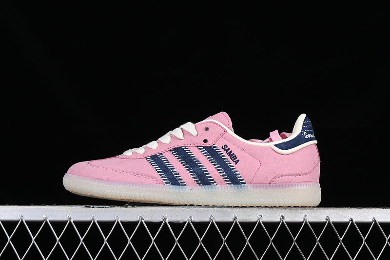 Samba Pink Blue Straps