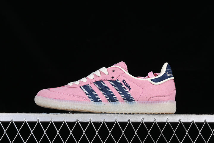 Samba Pink Blue Straps