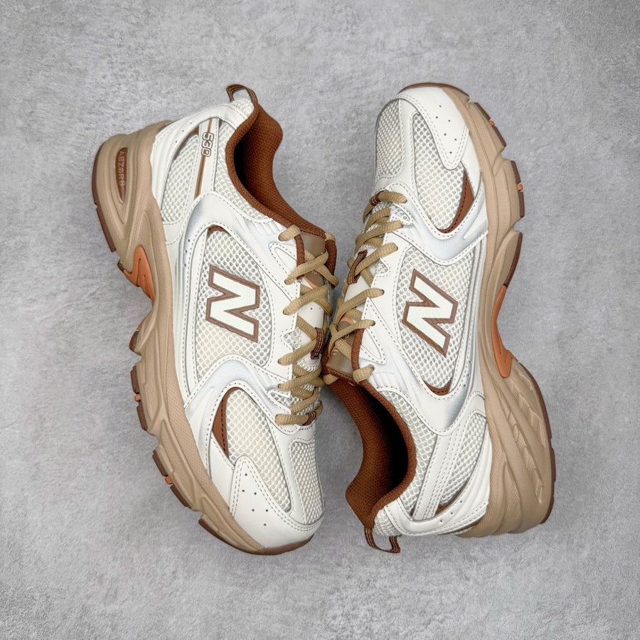 NB 530 White and Orange