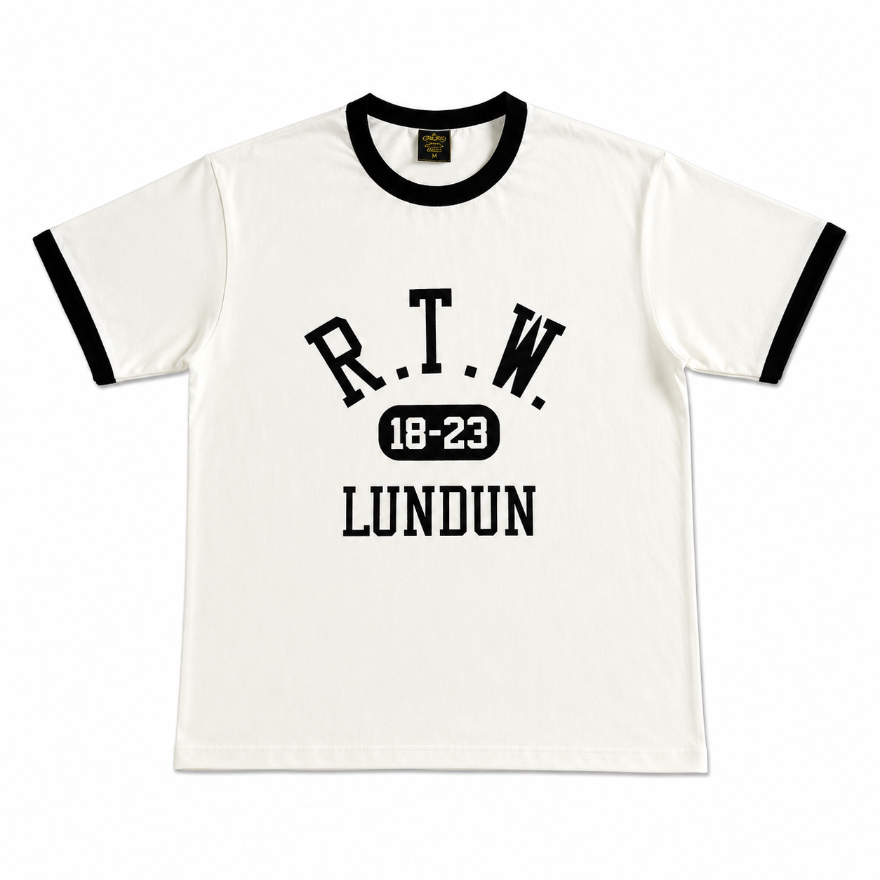 T-shirt College Ringer