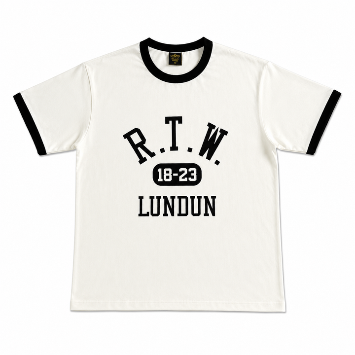 T-shirt College Ringer