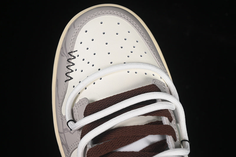 Dunk SB White And Brown