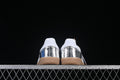 Samba OG Silver Metallic Cracked Leather 6