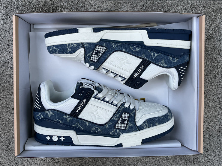 Trainer Blue and White