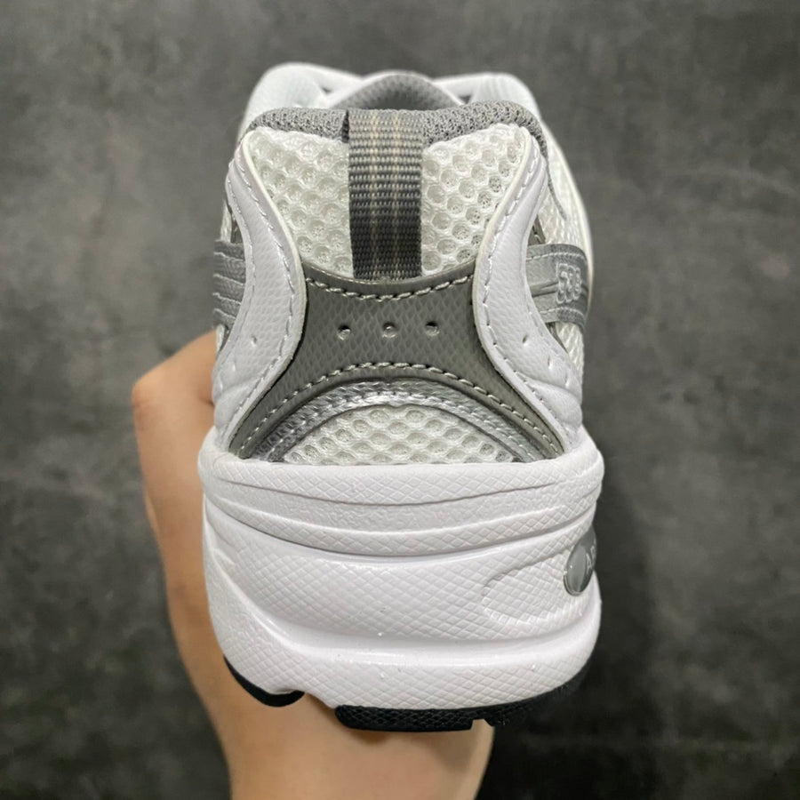 NB 530 Silver and White