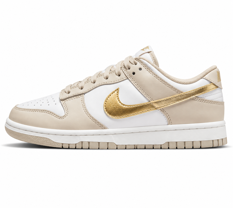 Dunk Low Gold Swoosh