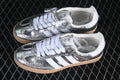 Samba OG Silver Metallic Cracked Leather 5