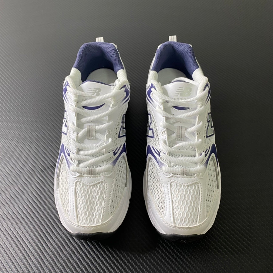NB 530 White and Purple