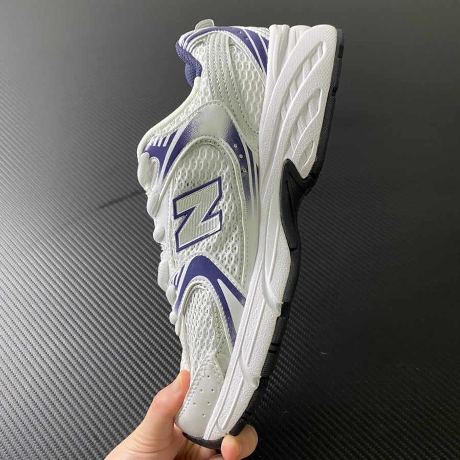 NB 530 White and Purple