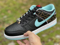 Dunk Low Black and Blue 2
