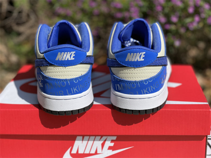 Dunk SB in the Racer Blue and Coconut