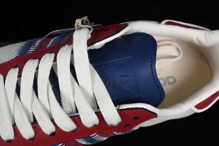 Samba Red Blue White