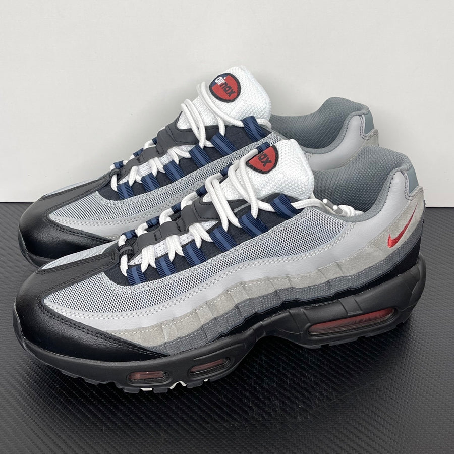 Air Max 95 Red Black and Grey