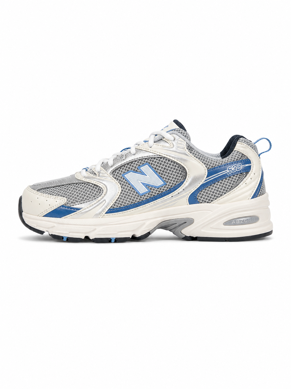 NB 530 beige and blue