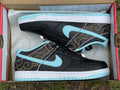 Dunk Low Black and Blue 5