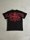 Slaughter Gang Tee Black