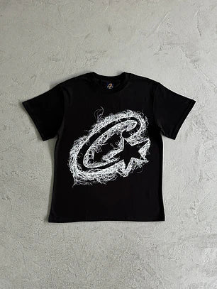 C Star String Tee Black