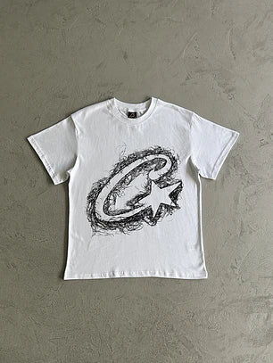 C Star String Tee White