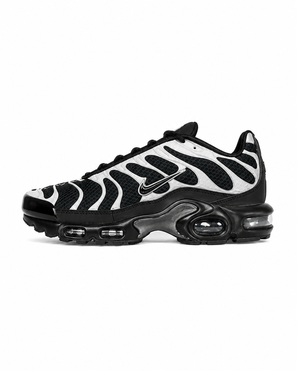 Air Max Plus TN Black and Silver