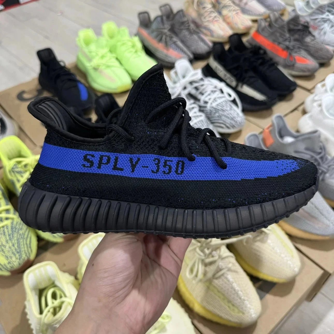 Boost 350 Black and Blue