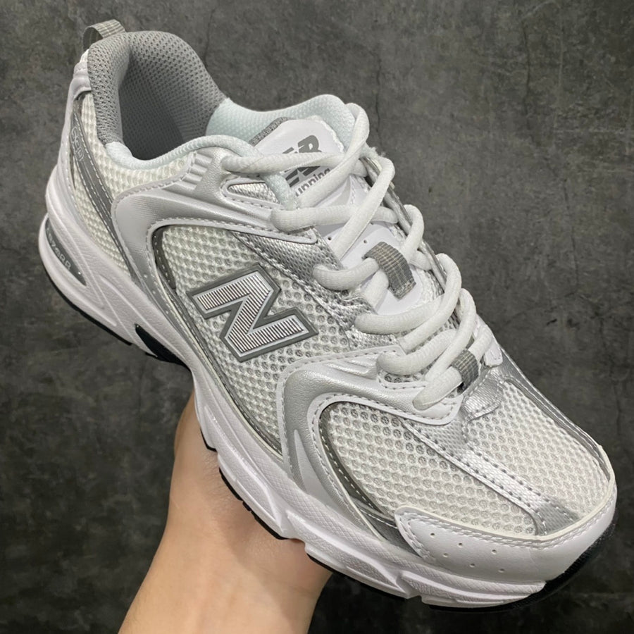 NB 530 Silver and White