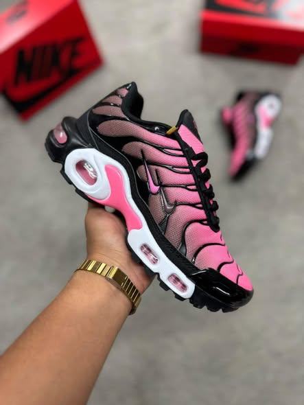 Air Max Plus Pink and Brown