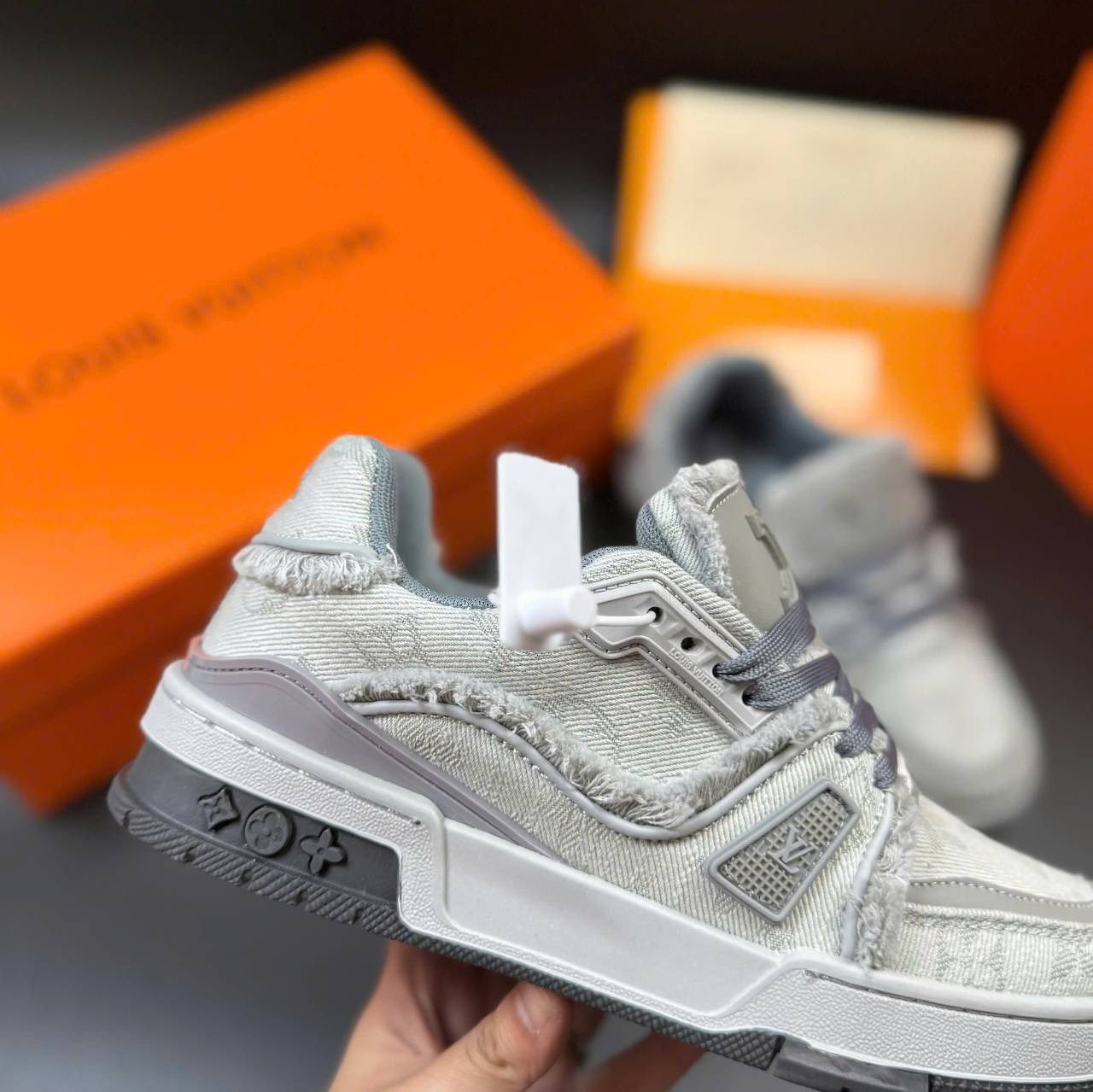 Trainer Denim Grey