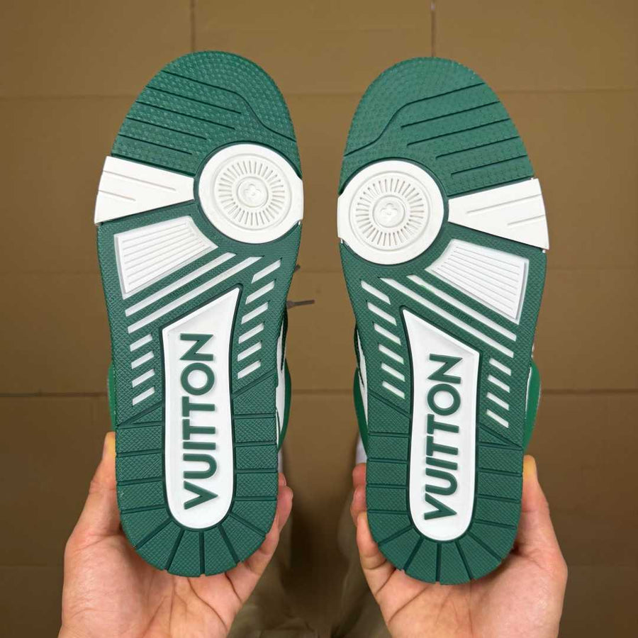 Skate Green and White
