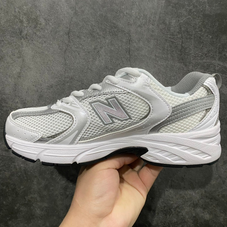 NB 530 Silver and White