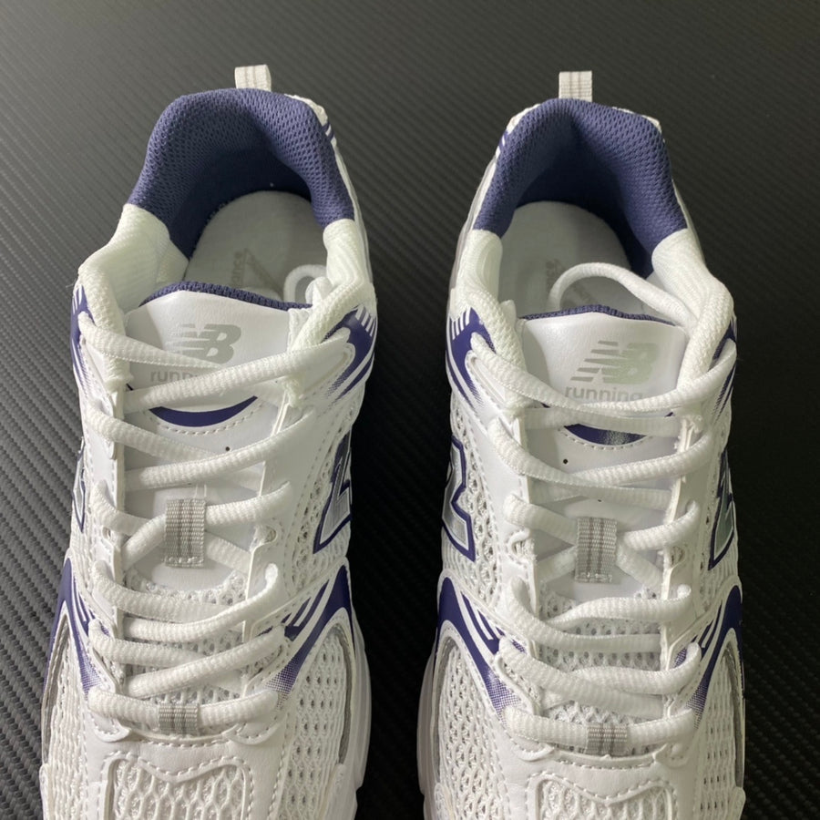 NB 530 White and Purple