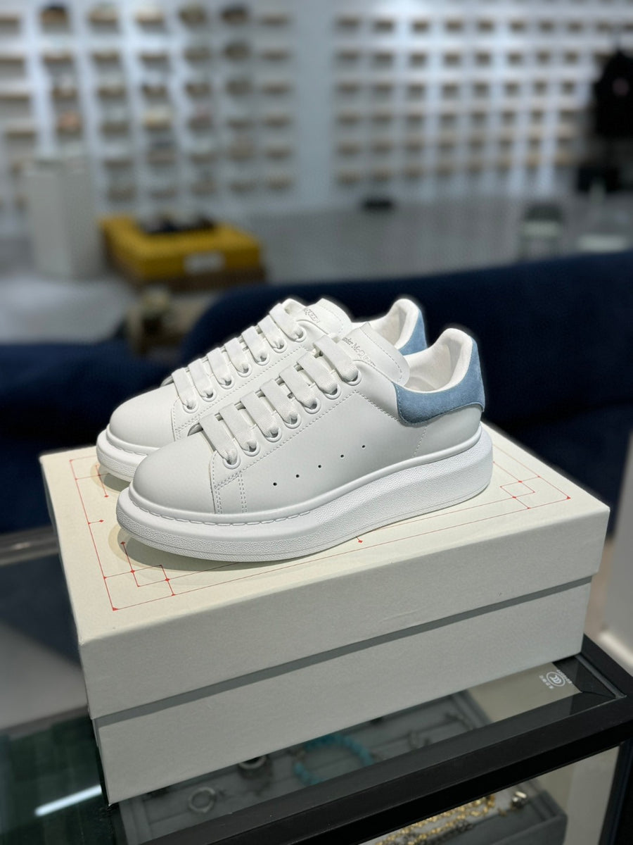 Alexander McQueen Blue Camurça