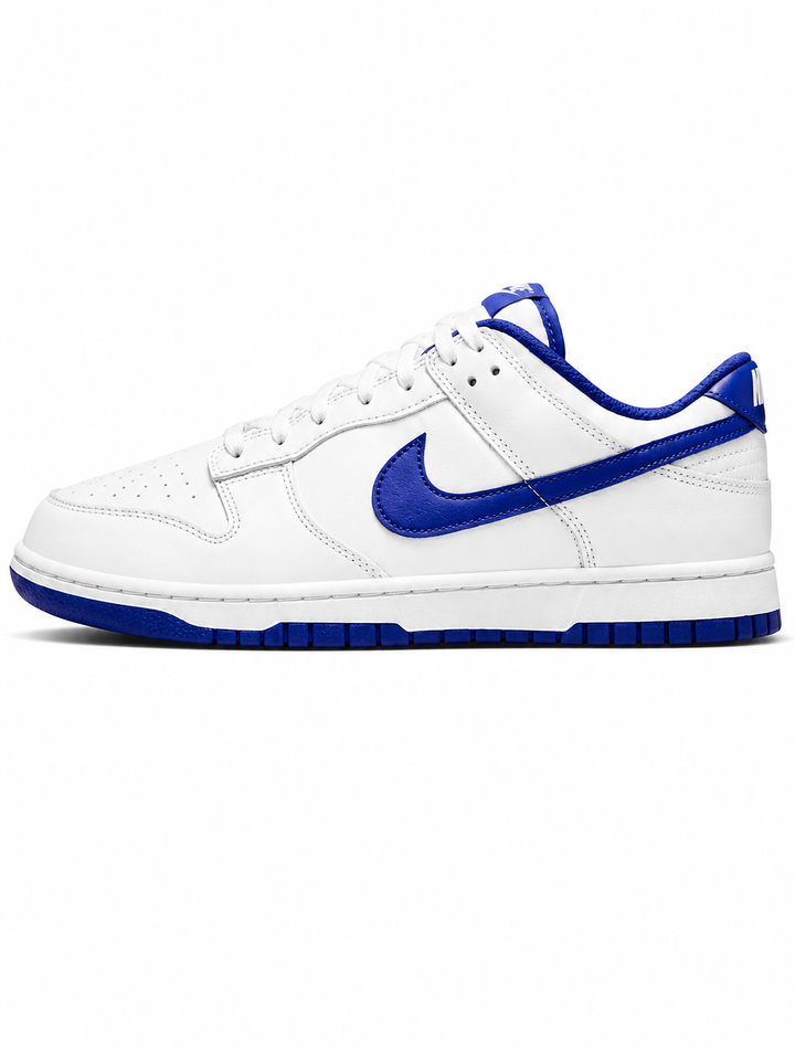 Dunk White and Blue