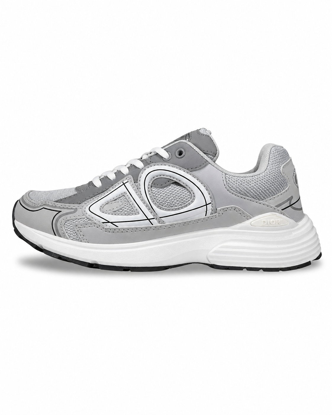 CD B30 Grey and White