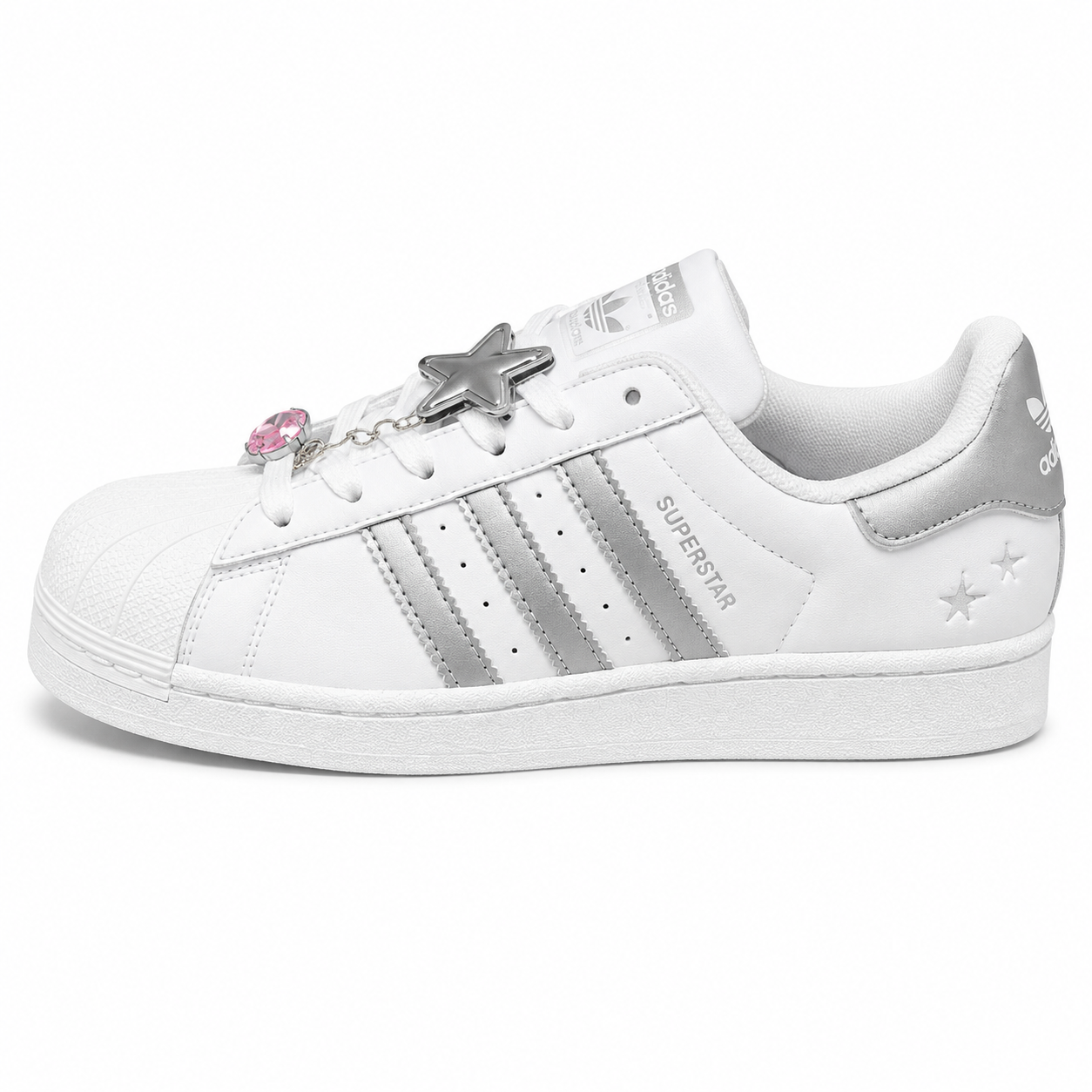 Superstar White And Silver