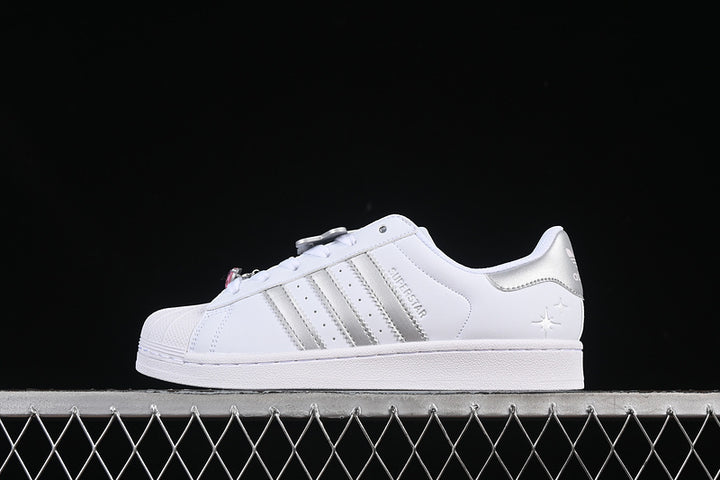 Superstar White And Silver