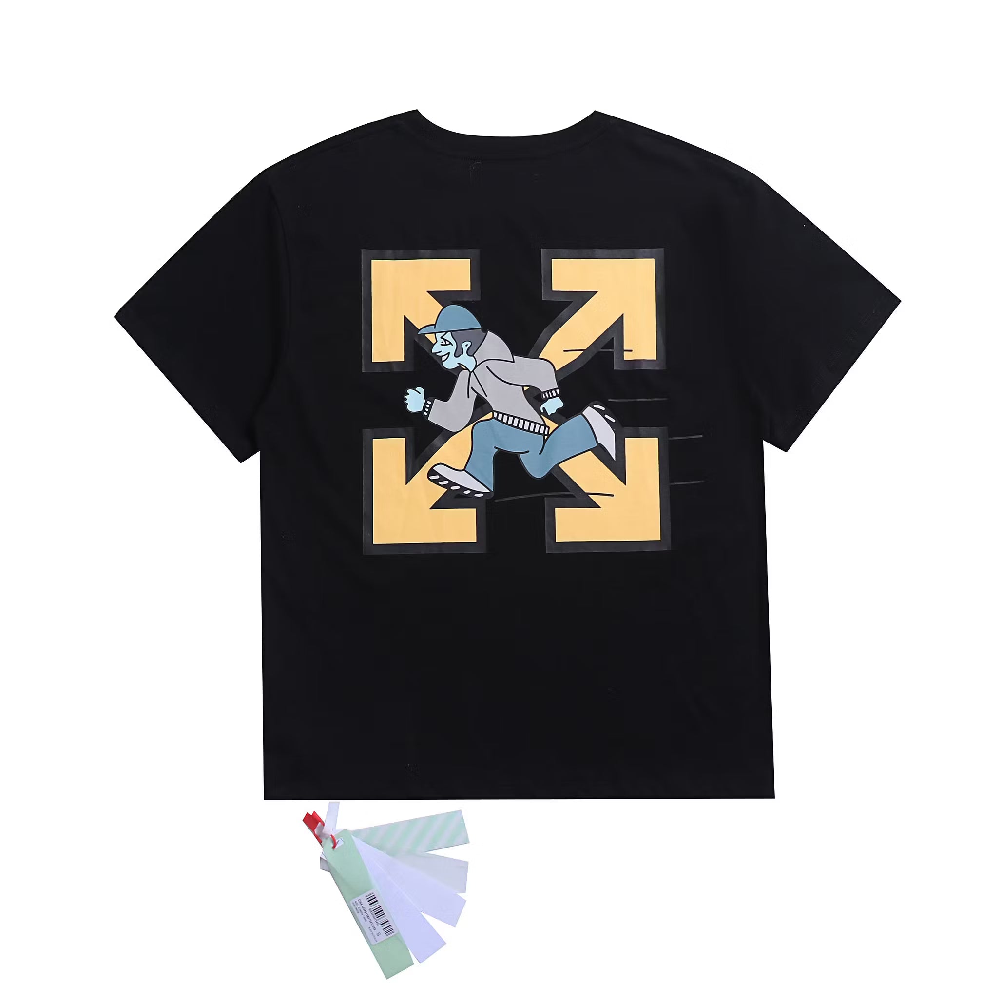 T-shirt Off Run Quickly