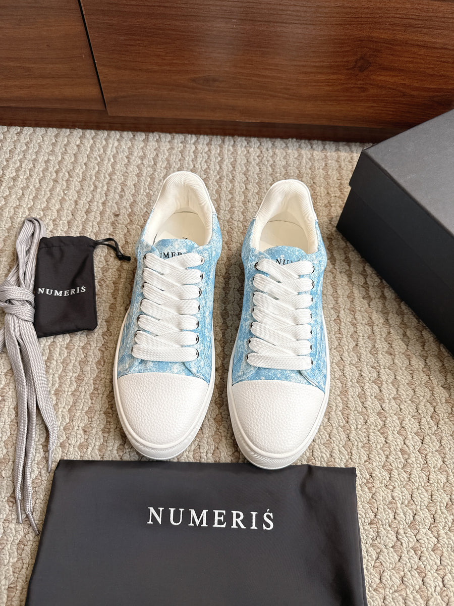Numeris Blue and White