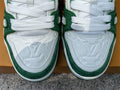 Trainer Green and White 2 4